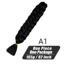 2026 New  Xpression Synthetic Big Braids Crochet Hair Braids Extensions Yaki Straight Hair Women's Jumbo Braids Hair Daily Wear