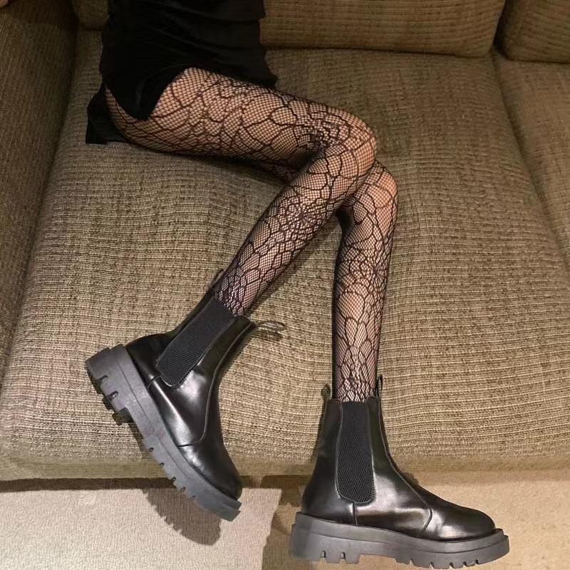 Sexy Black Spider Web Mesh Pantyhose Summer Women Hollow Out Fishnet Tights Gothic Lace Transparent Long Stocking Ladies