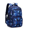 3PCS Set Children School Backpacks Starry Sky Pattern Students Backpack for Boys School Bag with Lunch Bag Pencil Case