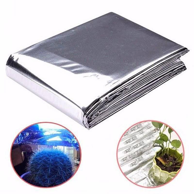 1-10PCS Silver Plant Hydroponic High Reflective Film Grow Light Accessories Garden Greenhouse Reflectance Coating Plant Covers