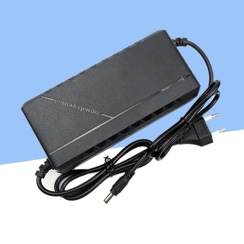 54.6V Car Charger For Electric Bicycles 2A/3A/5A Output Compatible with 48V Lithium Battery Packs Energy Storage Devices and Power Tool Charging