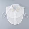 Detachable Lapel Collar False Elaborate Girls Collar Accessory Jeweled Collar Graceful Art Decorative False Shawl