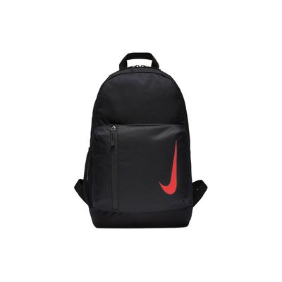 Red Large Logo Basic Zipper Backpack Unisex Backpacks Black BA5773-070