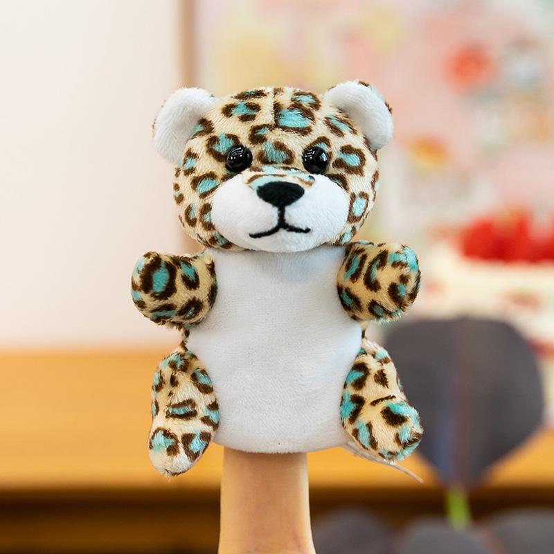 Cartoon Animal Finger Puppet Set: Plush Toy for Parent-Child Interaction & Storytelling