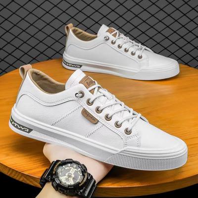 Markowe Męskie Skórzane Buty Jakość Męskie Buty Casual Wygodne Wsuwane Leniwe Męskie Mokasyny Moda 2024 Płaskie Buty Erkek Ayakkabı