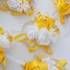 Romantik Seidenblume Braut Handgelenkblume Corsage für Hochzeitsfotografie Verlobungsparty Zubehör Handgelenkdekoration
