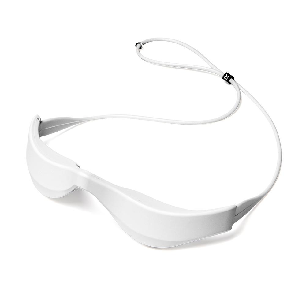 Electric 3D Eyes Massager EMS Eye Massage Glasses Red Light Eye Care Lighten Dark Circles Eye Relax Massager белый