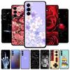 Phone Cover For Samsung Galaxy A56 Case For Galaxy A36 A26 Silicone Black Bumper Soft TPU Coque for Samsung A26 Funda Protector