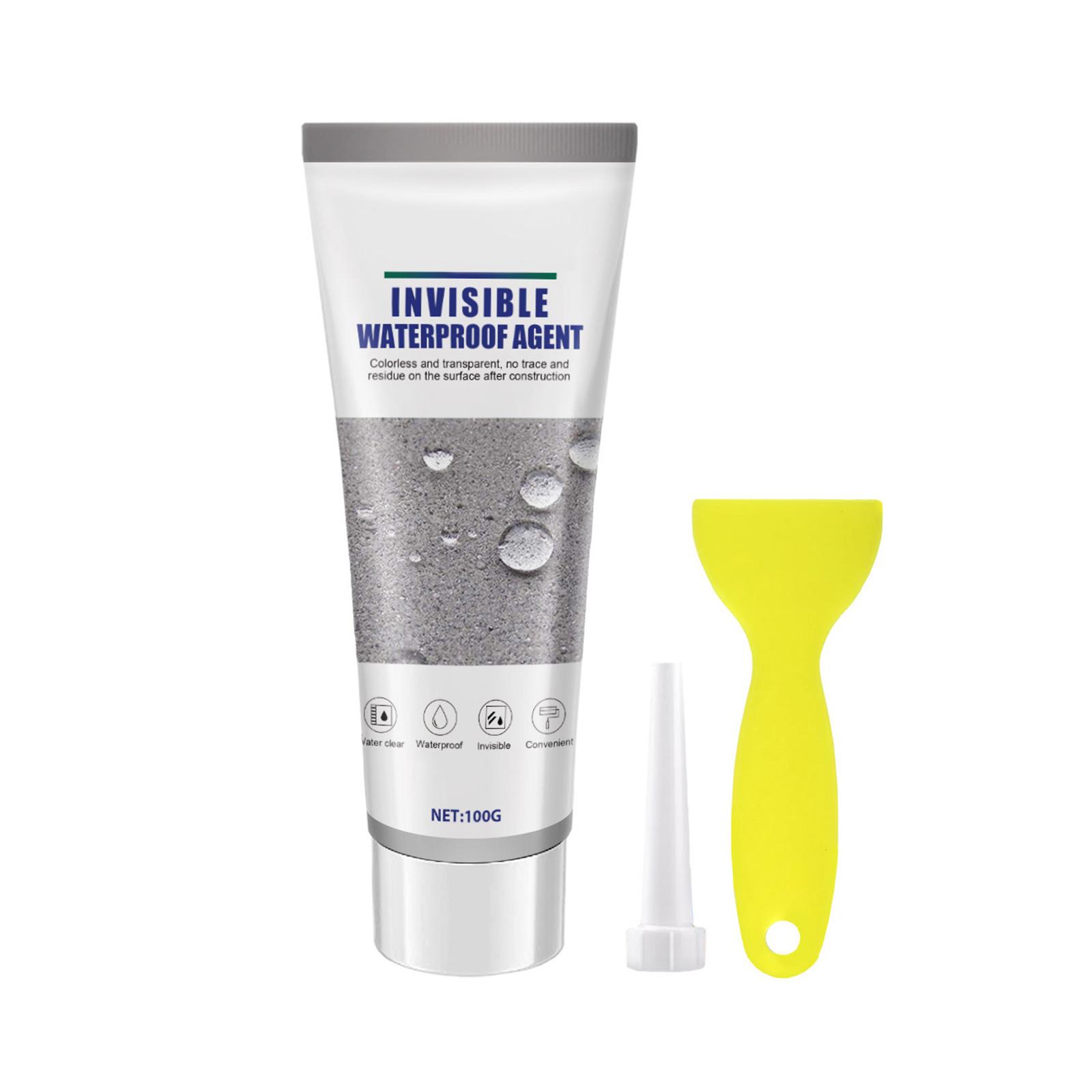 

Водонепроницаемый герметик для покрытия, невидимый водостойкий агент, 100 г, универсальный и прочный клей для домашнего ремонта и поделок
