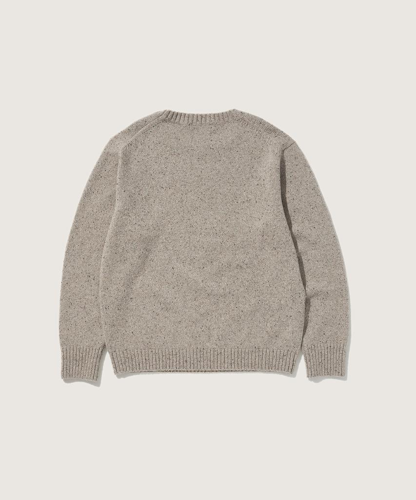 PLAC Rws Wool Round Neck Knit Beige