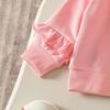 Kids Casual Long-Sleeve Set, Comfortable Daily Wear Outfits