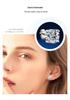 D Color 2 Carat Moissanite Stud Earrings, 18k Gold-plated S925 Sterling Silver for Women