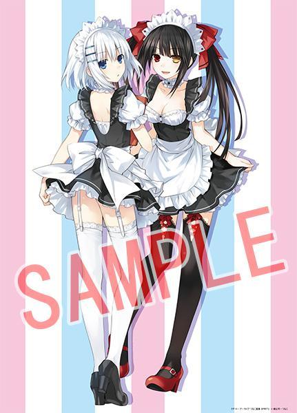 

[USED] Date A Live Tsunako Artbook SPIRIT Paid Bonus B2 Tapestry
