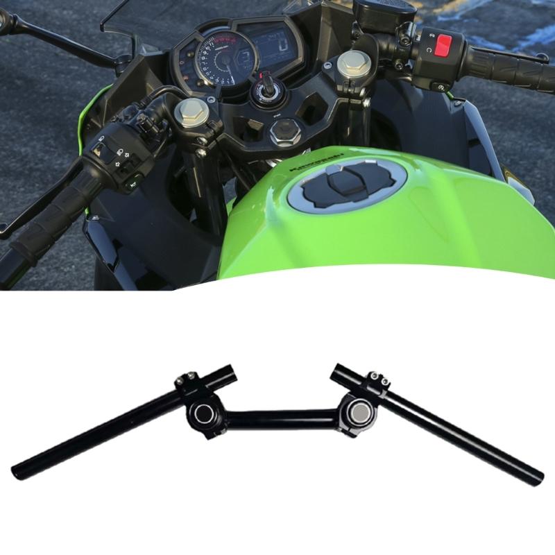 Precise Ergonomic Design Detachable Motorcycle Handlebars for Improved Riding Comfortable and Control Easy Installation