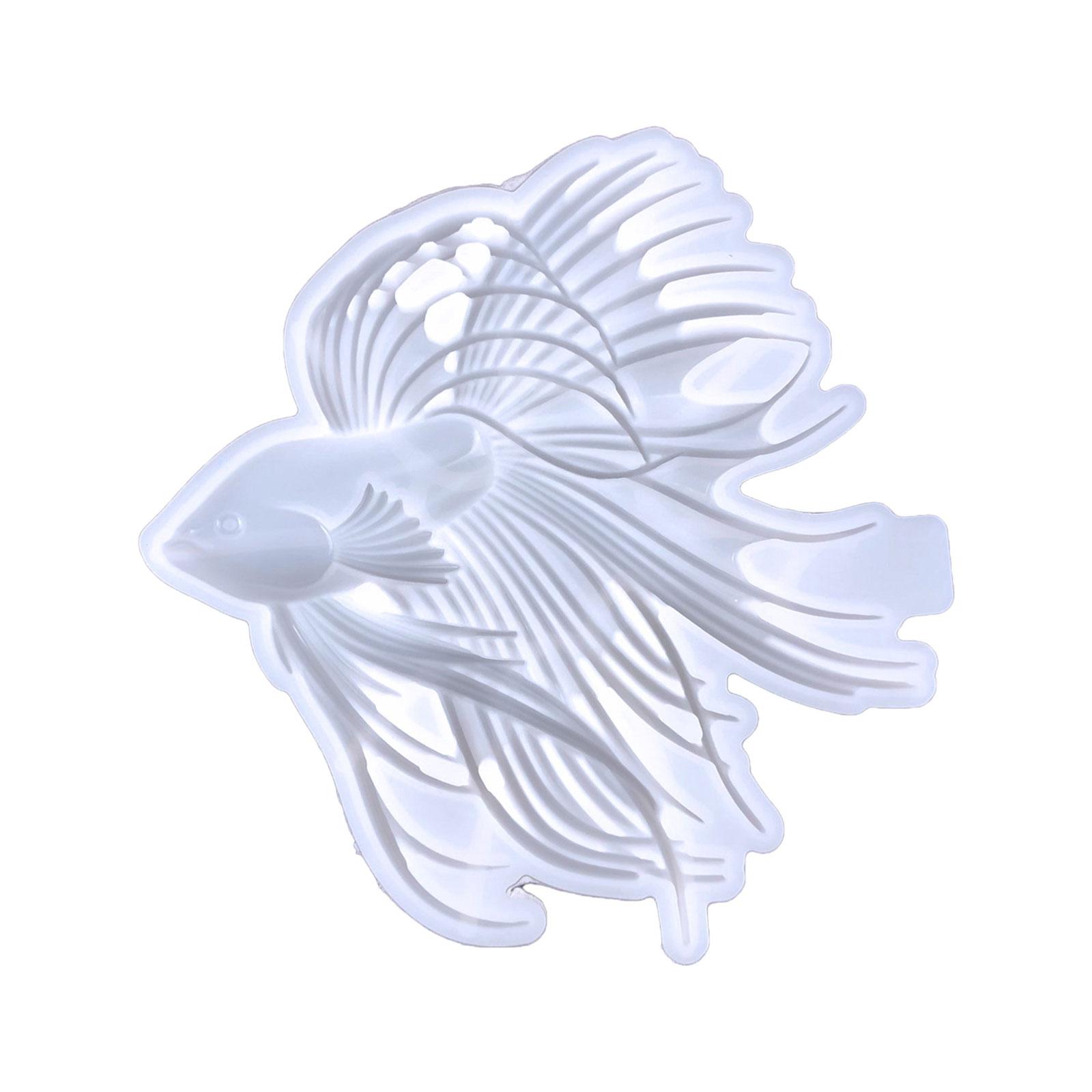 

Koi Fish Silicone Resin Molds Silicone Fish Wall Decor Mold for DIY Enthusiasts Transform Your Interior Effortlessly