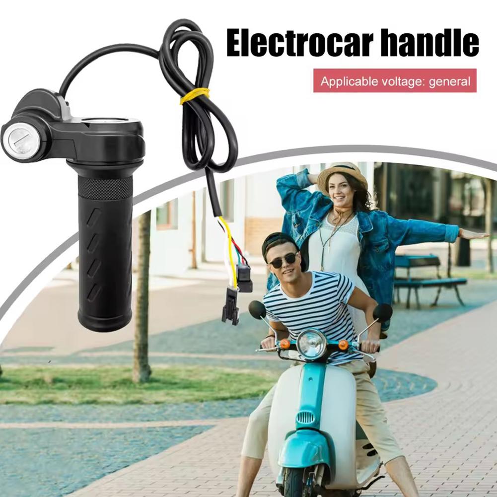 Manillar ergonómico de agarre suave para bicicleta eléctrica de voltaje universal Ridstar Q20/Q20Pro/H20Pro (piezas de repuesto U9W5)