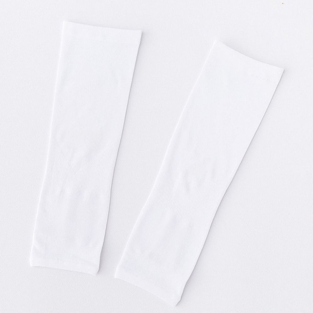Ice Silk Fingerless Sleeve Sun Protective Summer Arm Sleeve Cute Children Ice Sleeve  Summer