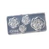 1Pcs 3D Rose Nail Art Silicone Mold Flower Shape Nail Carving Mould For Diy Nail Art Decoration Making Tools