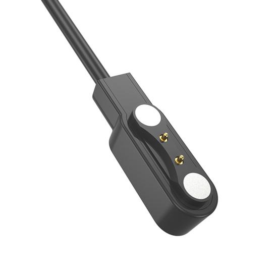 Magnetic Charging Cable for Colmi P8 MAX 2022 Smart Watch Charger 2-Pin Smartwatch USB Charging Cord Replacement Watch Accessories