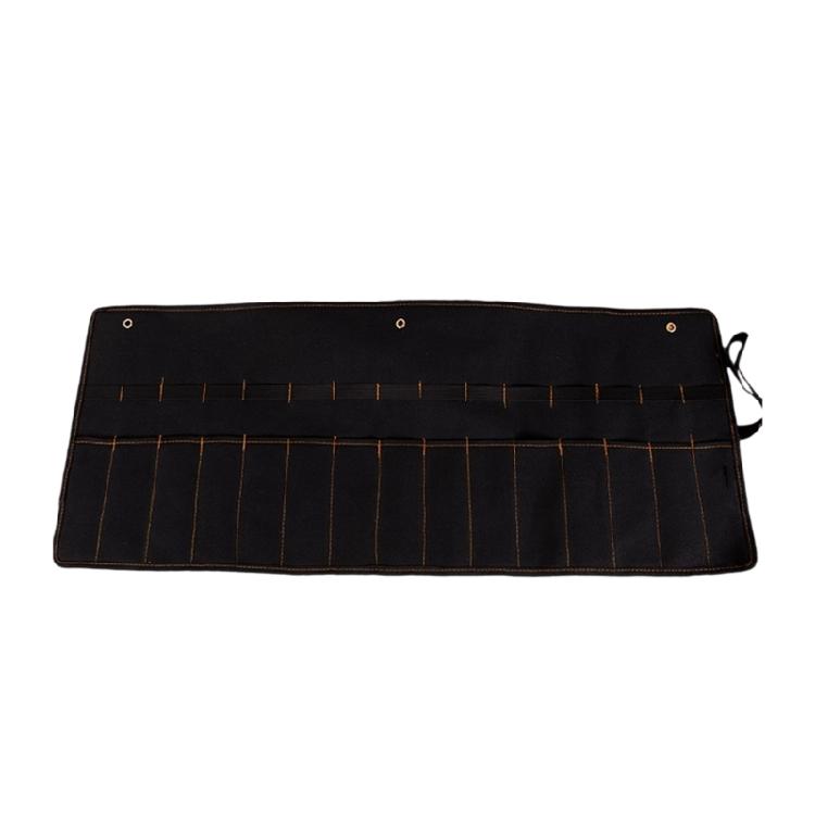 Tool Roll Heavy Duty Canvas Small Tool Bag Tool Pouch for Chisels Hammer Gouges Toolr For Cutter Hammer Gouges