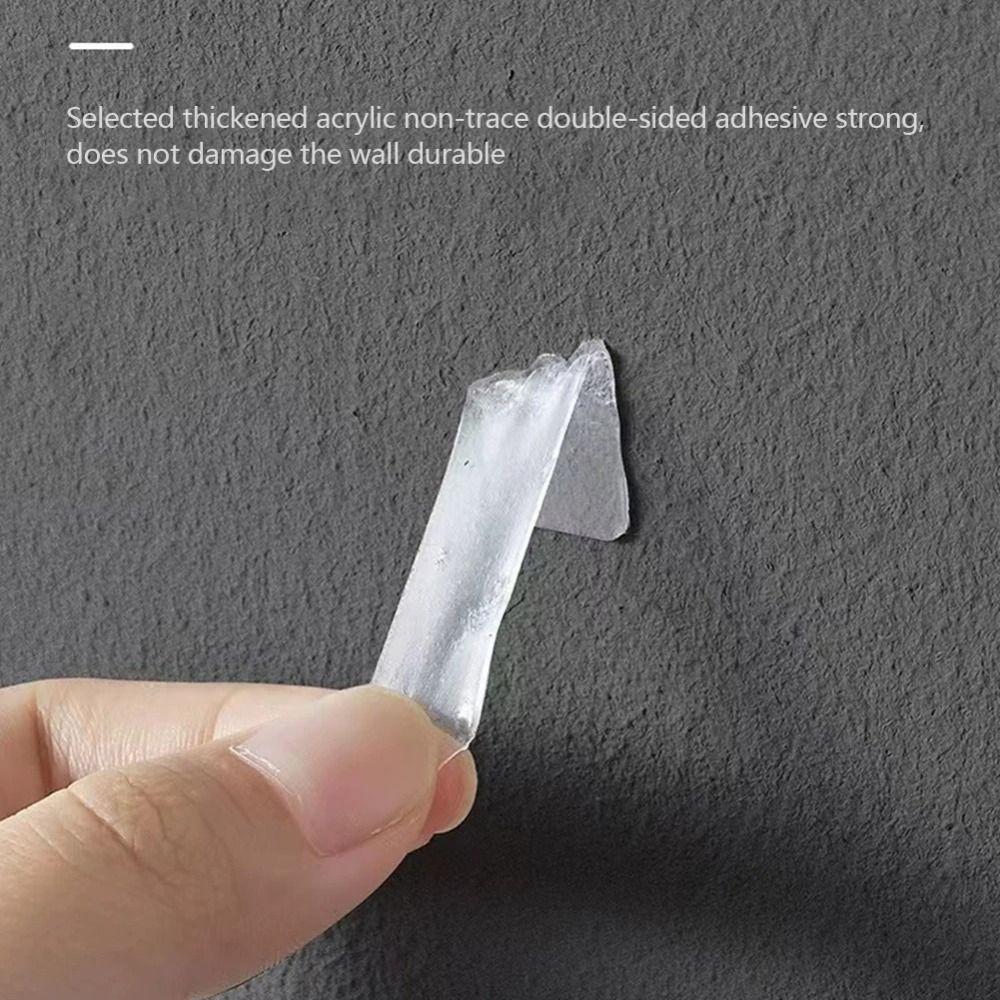 Transparent Cable Management Clips Plastic Material Cord Holder Cable Organizers  Home Office Use