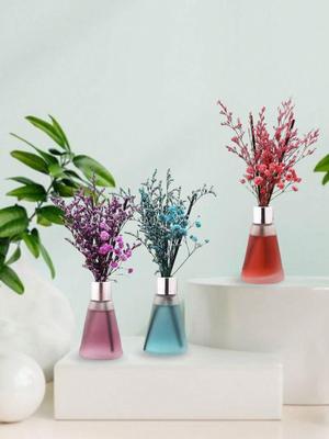 1pc 50ml Aromatherapy Set Air Freshener Toilet Deodorant Indoor Room Smell Bathroom Bedroom (Random Aromatherapy Sticks)