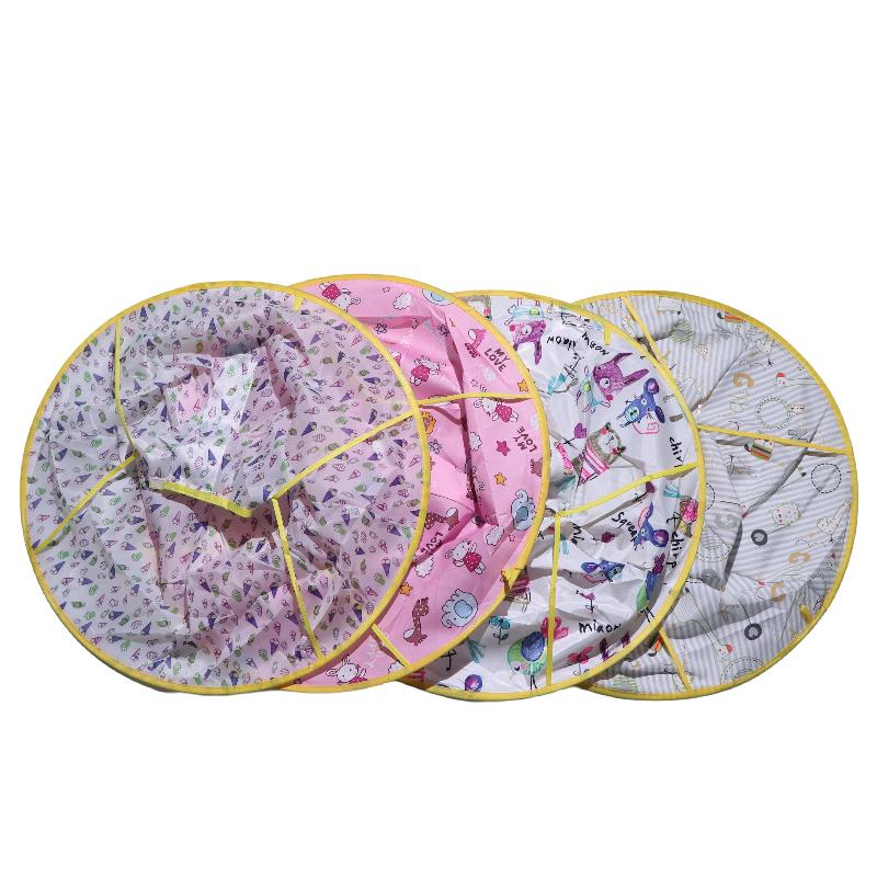 1 Piece Children Colorful Hair Cutting Cape Salon Hairdresser Cloak Umbrella Cloth Foldable Kids Hairdressing Apron