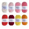 Millais Amigurumi 50g Per Crochet Yarn, 8-Ball Set, Approx. Ball, 135m, (Candy)