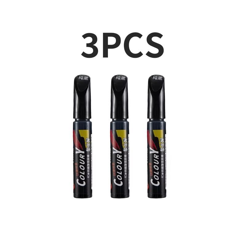 

Mobidea 3PCS Car Scratch Repair Pen Original Paint Formula Auto Touch-Up Pen (Black/White/Red/Silver)
