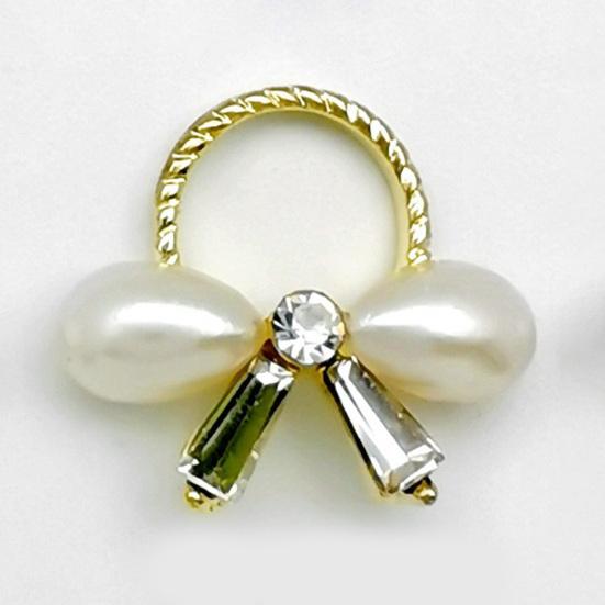 Excellent 3D Nail Decors Rust-proof Eye-catching Show Charm