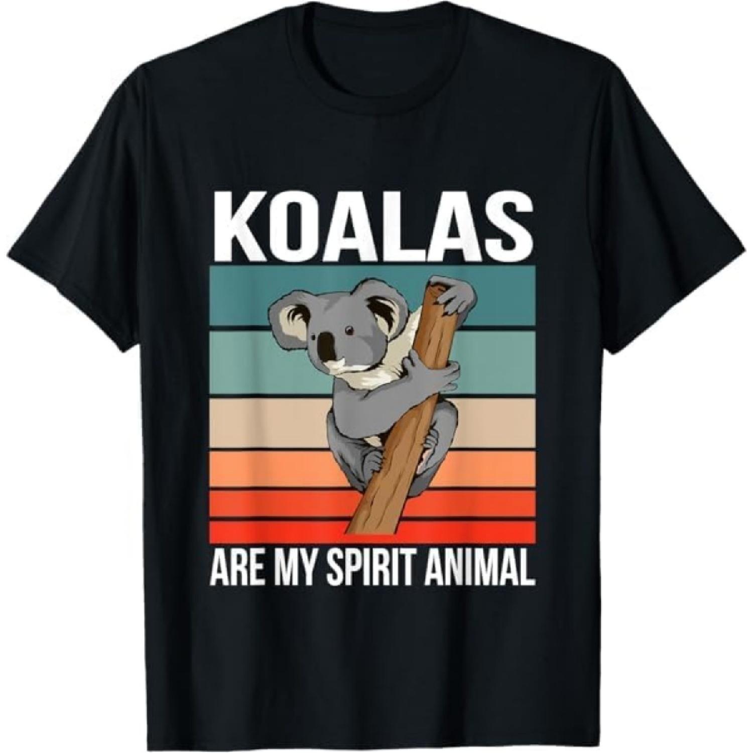 Koalas are My Spirit Animal Koala Bear Australia Koala T-Shirt PNCAAPT Gift Sweatshirt Hoodie Longsleeve Tank Top Womens Mens Black XXXXXL разноцветный