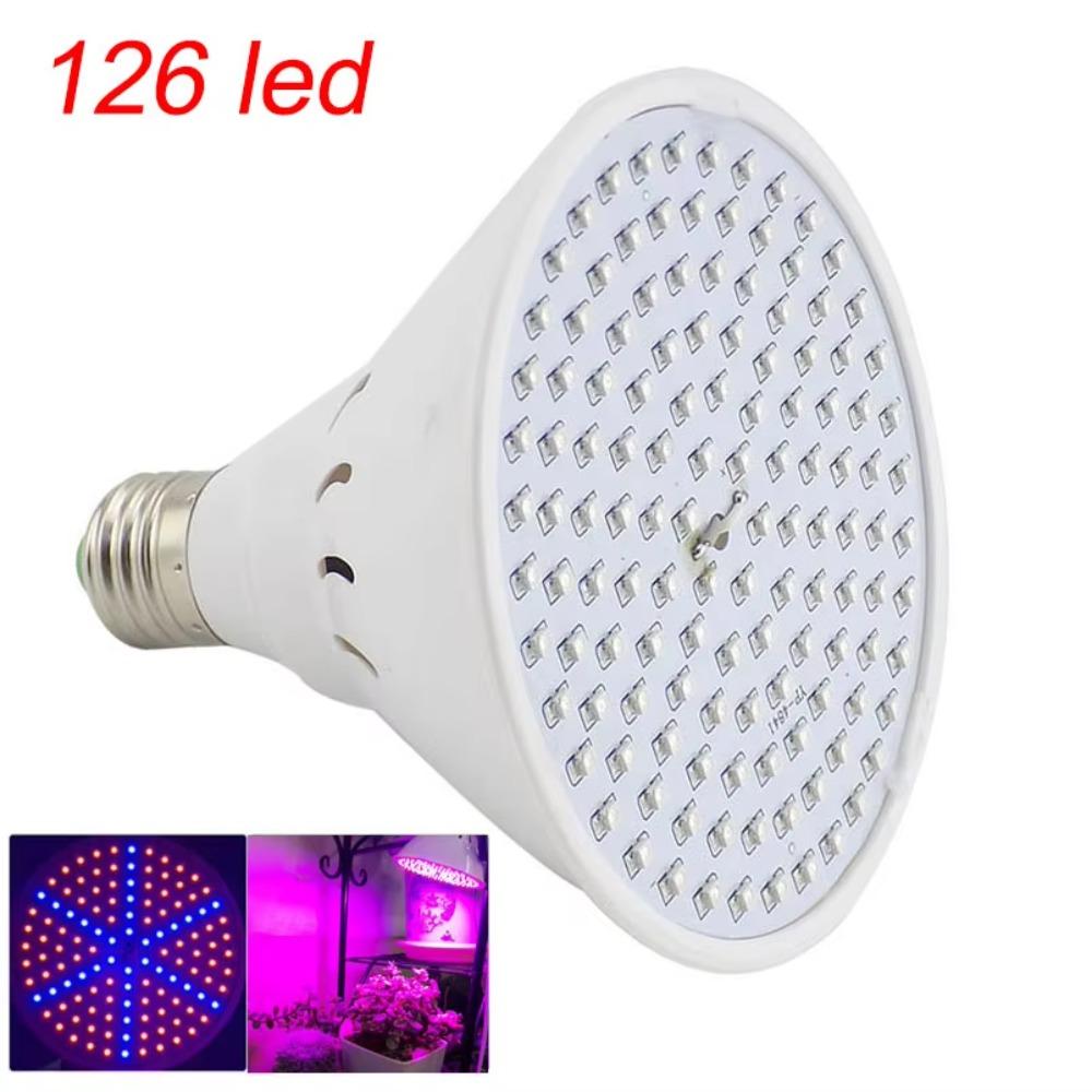 Led Plant Flower Grow Light Bulbs E27 Full Spectrum Red Uv Growing Lights Lamp for Indoor Hydroponics Growbox Veg Greenhouse