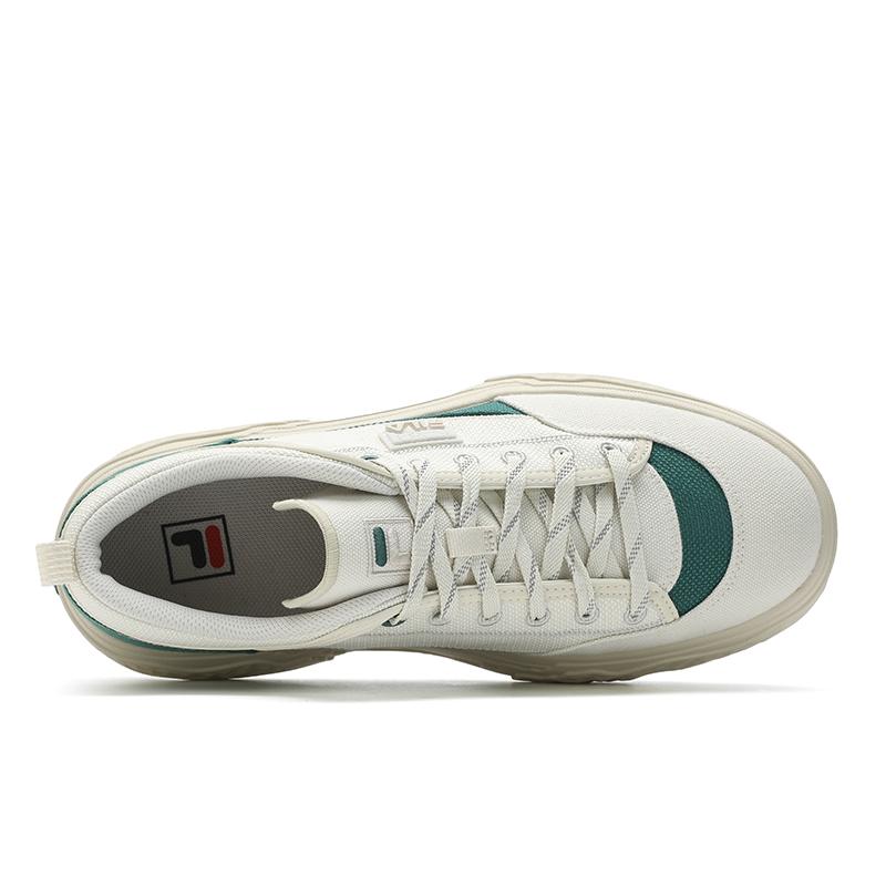 FILA Rock Casual Fashion Sports Shoes Men Sneakers White Green F12M522303FCS