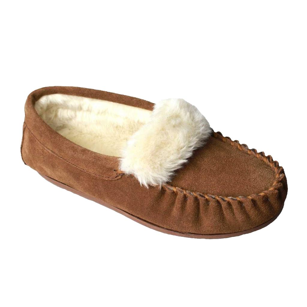 Eastern Counties Leather Womens/Ladies Zoe Plush Lined Loafers