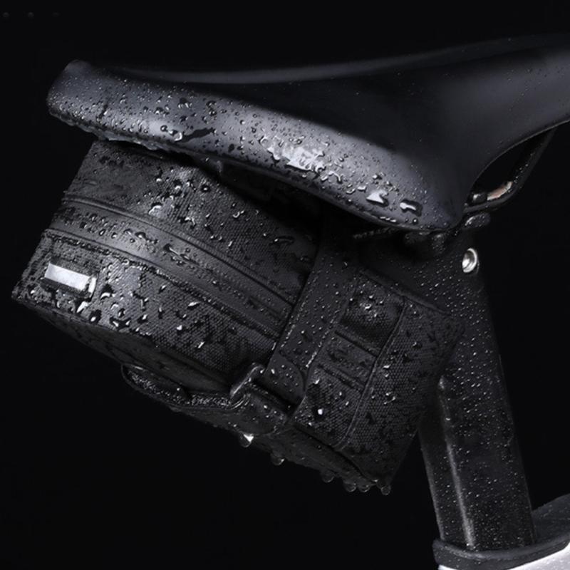 Mountain Bike Saddles Storage Seats Bag Rear Tool Pouches Bicycles Tail Bag Cycling Seatpost Rear Bag Easy To Use