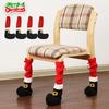 Festliga Tomtesko Stolsstrumpor Skyddande Benvärmare för Julhelgen Hemmafest Bordsprydnad Söt Design