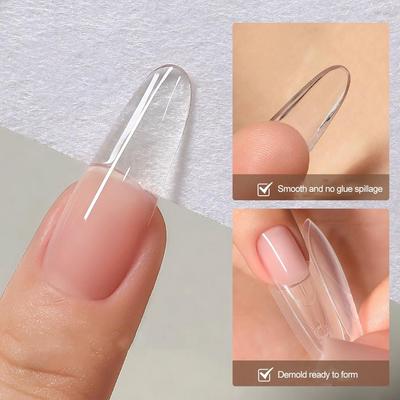 High-end Sandwich Nail Mask Rapid Extension Paperless Tray Crystal Light Therapy No Need To Build Molds Exclusive For Nail Salon