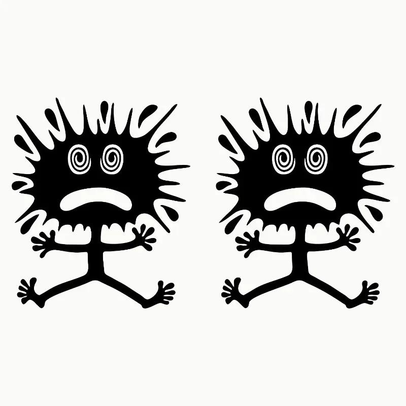 

Для Булочек Смешные Тюнинг Наклейки на автомобиль наклейка Smart Repair для вмятин Царапин и лаков или мотоцикла Longest side 17cm чёрный