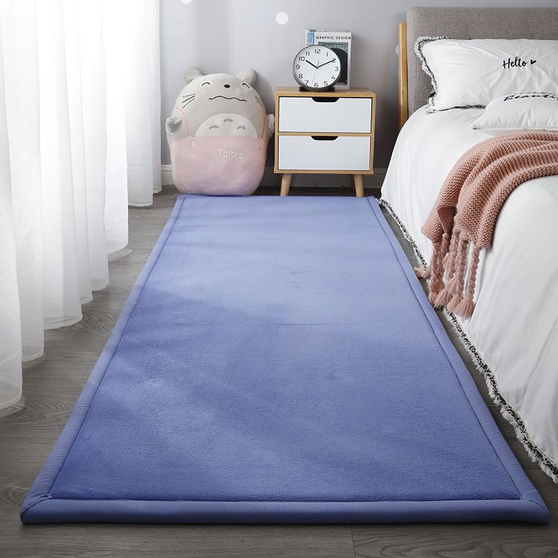 Thickened Fall Winter Anti-Slip Carpet For Living Room Tatami Crawling Bed Soft Floor Mat Plush Rug