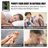 Natural herbal foot patches help relieve physical and mental stress, promote relaxation, and aid in sleep through foot massage