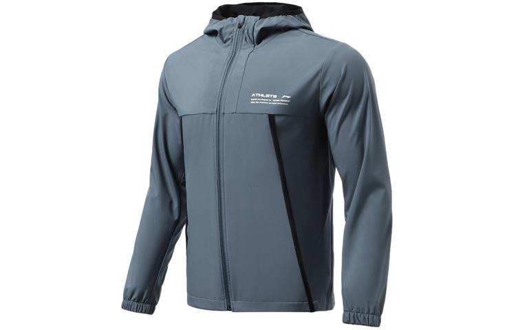 Li Ning Fitness Series Jacket Men s Slate Blue AFDR353-3 XXXL