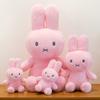 Miffy Rabbit Plush Doll Short Pile Fabric Soft Toy For Childrens Room Decor