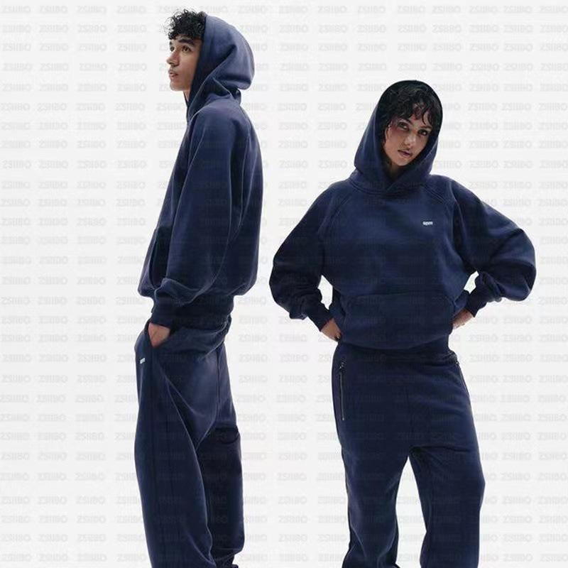 New Popular Collection Set Youth Sports Hooded Sweater Hoodie Top Pants Set