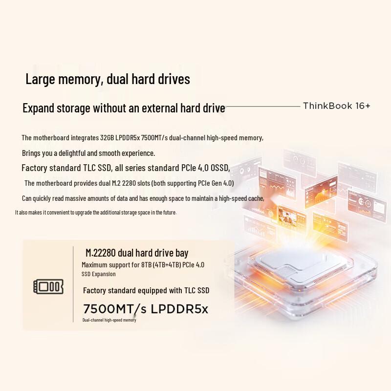 Lenovo ThinkBook 16+ 2026 Laptop (CN Version)