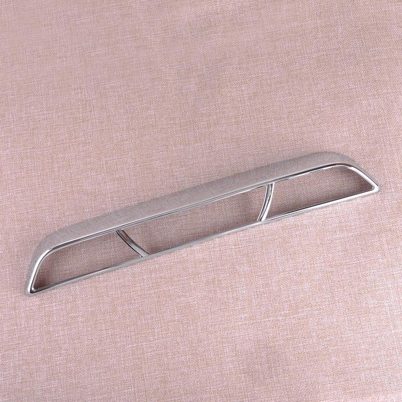 Car Rear Tail High Mount LED 3rd Third Brake Stop Light Cover Trim Chrome Fit for Ford F-150 - ABS