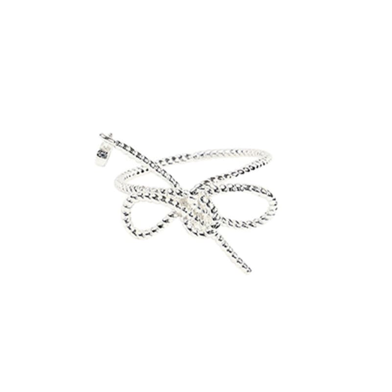 

LAYERMOOD 24 thin ribbon ring-silver925 13