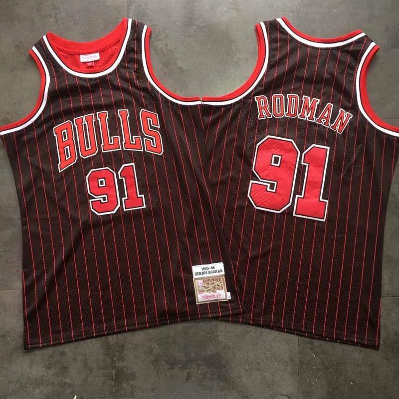 Chicago Bulls 23 Michael Jordan Rookie 1996-97 NBA Finals Jersey Cotton Basketball Shirt Men Women