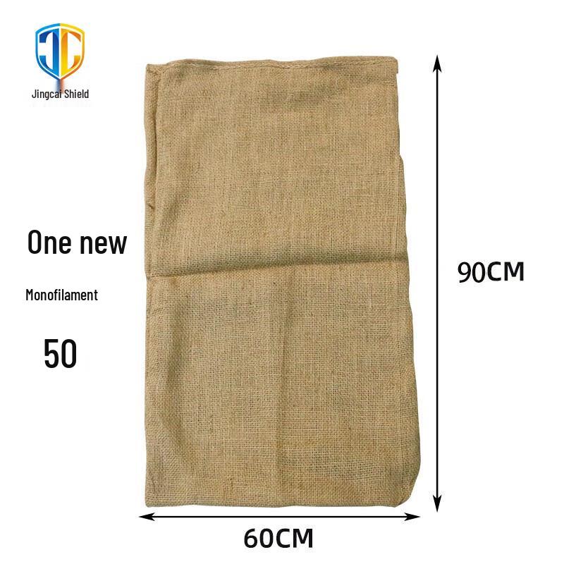 Heavy-Duty Burlap Sandbags (60x90cm, 50-Pack)