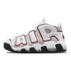 Nike Air More Uptempo 96 White Team Red Men Sneakers Summit-White Best-Grey FB1380-100