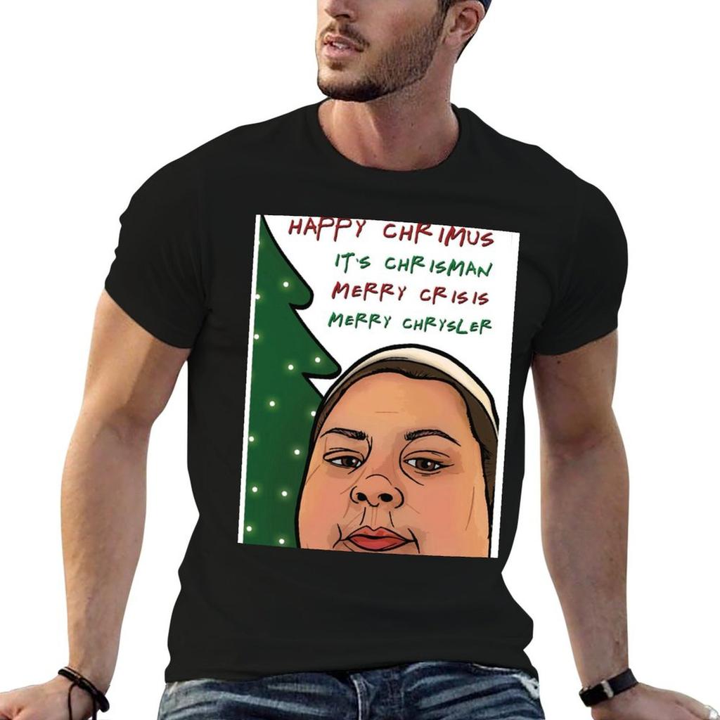 MERRY CHRISIS T-Shirt man graphic t shirt funny t shirts man g man t shirts for men T-shirt